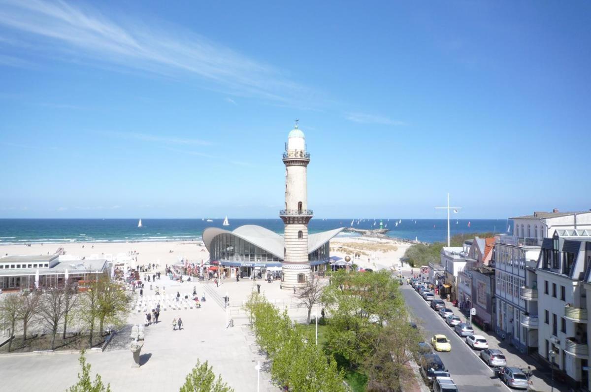 Berringer, Seestern, Direkt An Der Promenade Rostock Dış mekan fotoğraf