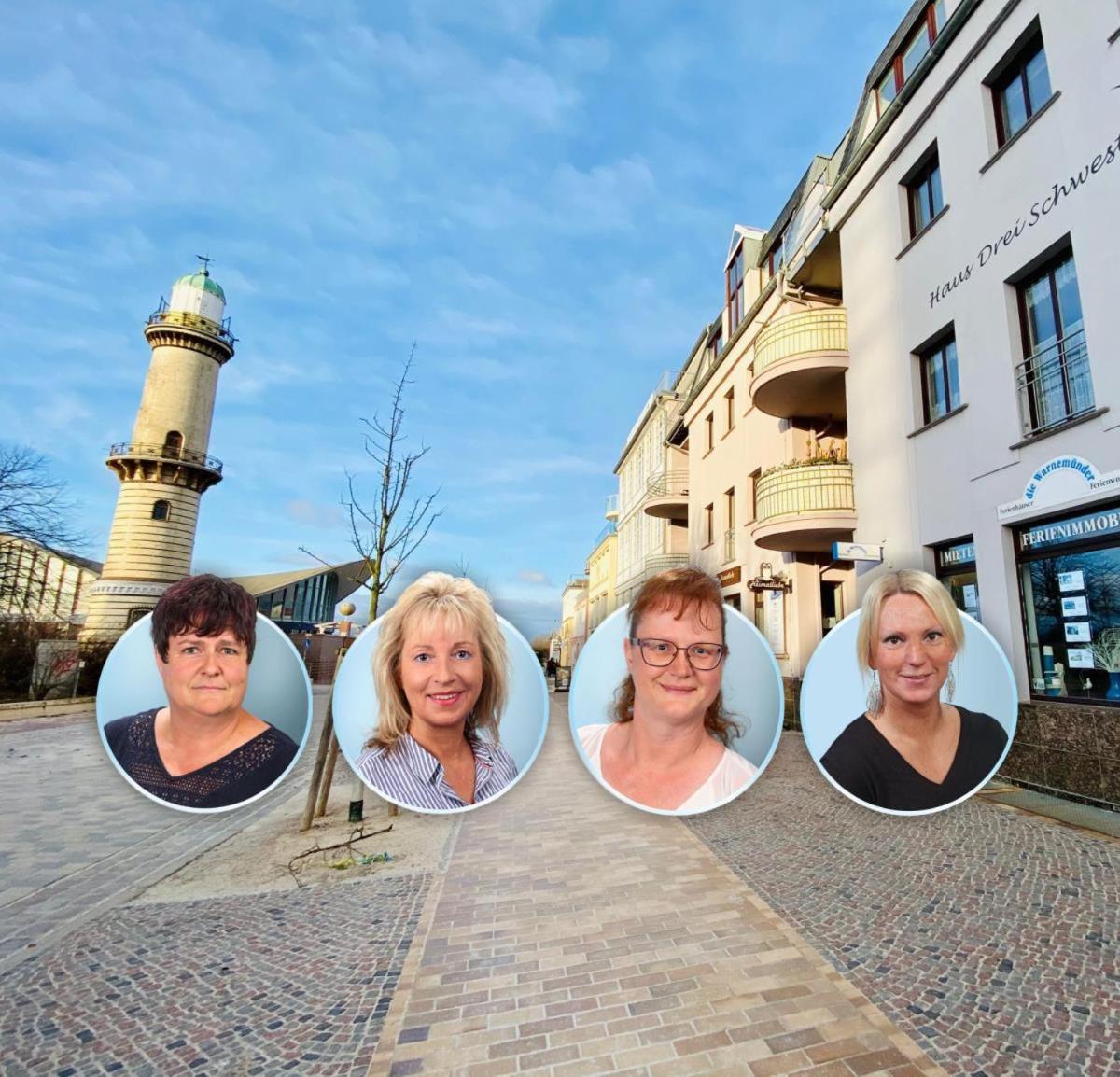 Berringer, Seestern, Direkt An Der Promenade Rostock Dış mekan fotoğraf